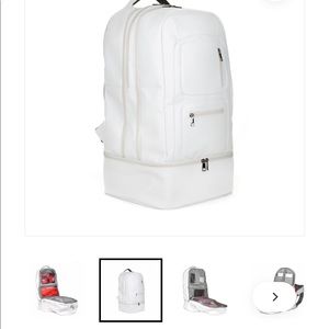 TSA APPROVED SOLEPREMISE WHITE SNEAKER TRAVEL BAG
